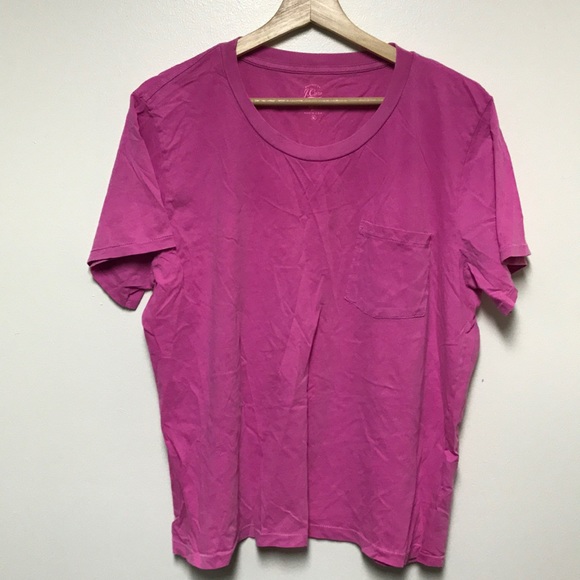 Jcrew garnet dyed tshirts with pocket - Picture 4 of 4